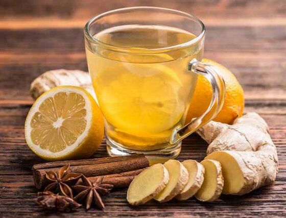 Thé au gingembre, citron, cannelle et clous de girofle pour des érections durables