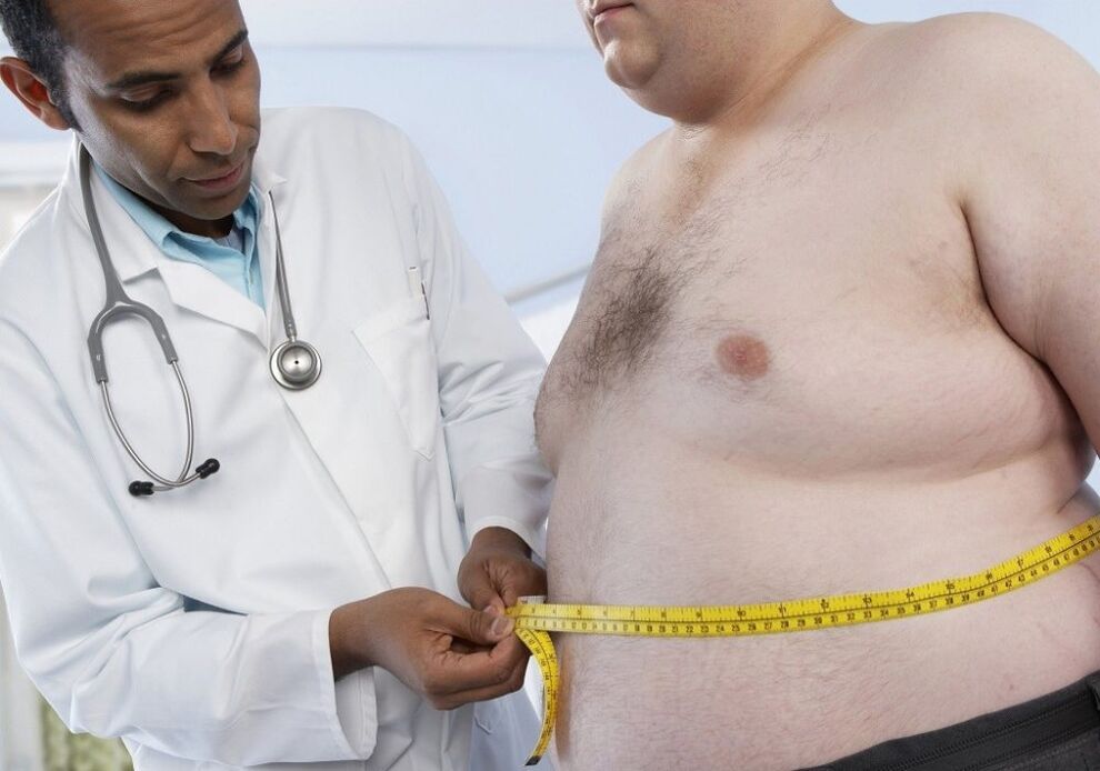 L'obésité est la cause d'une faible puissance et une raison pour consulter un médecin